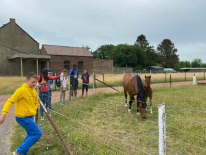 Marche parrainée 2022 de l'école fondamentale Sainte-Gertrude à Brugelette
