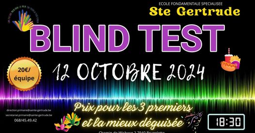 Affiche du Blindtest 2024